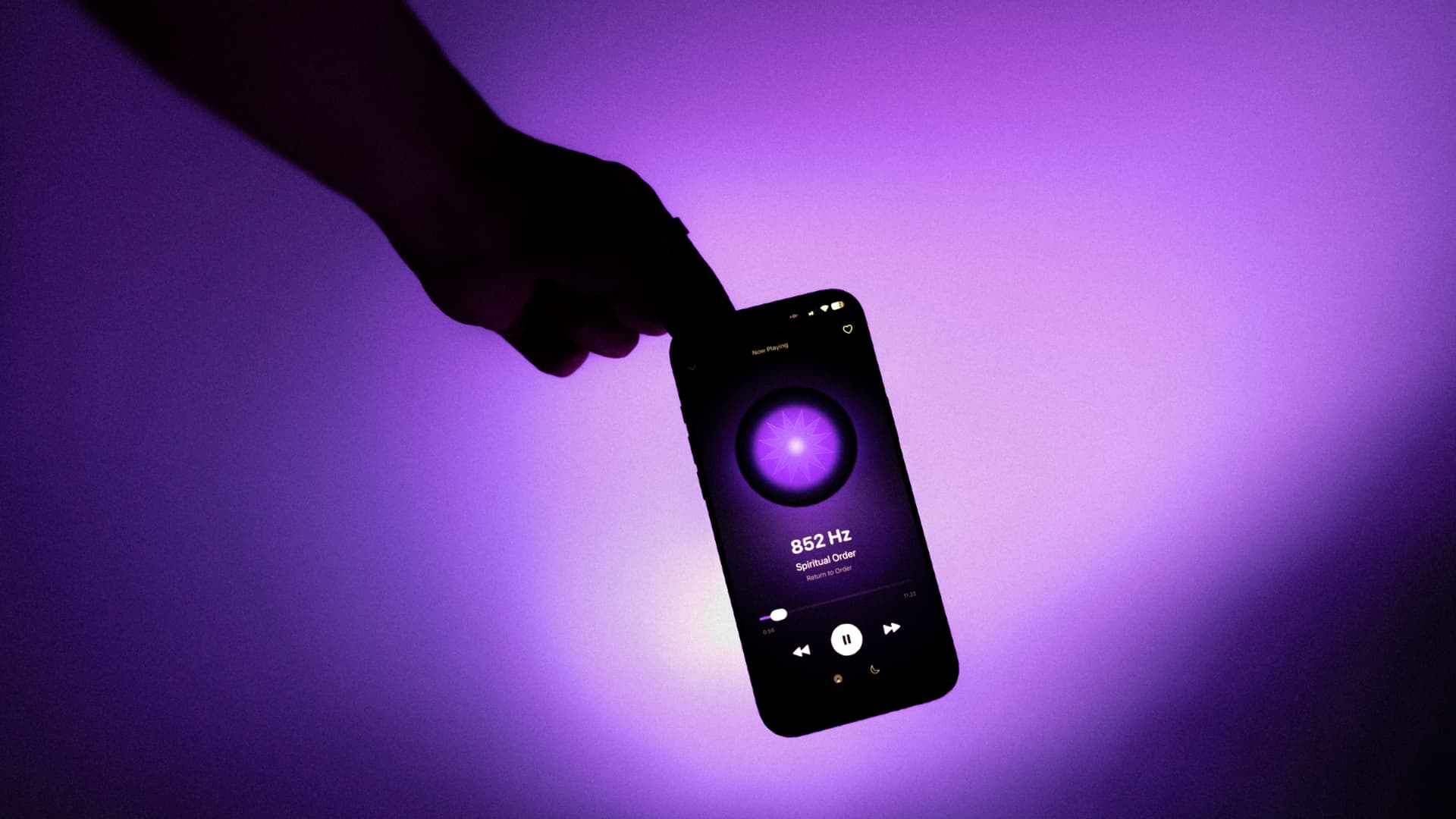 852 Hz spiritual order player