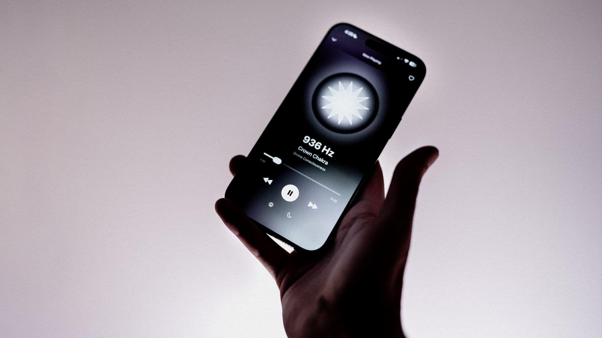 SelfLoveapp crown frequency interface