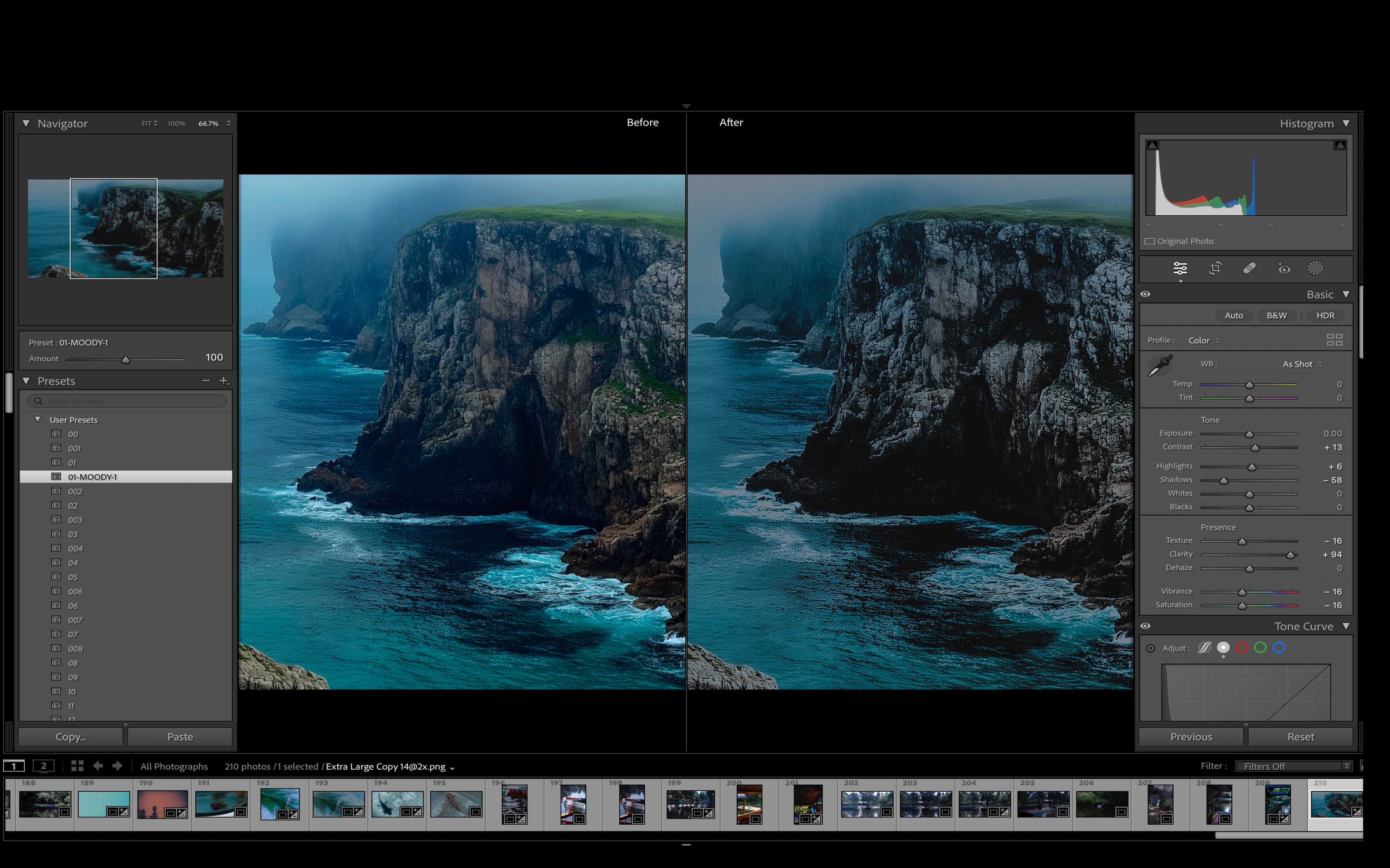 Moody — Lightroom presets de OFFICIALDAVALOS